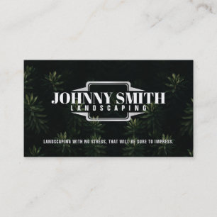 Slogans paysagers Cartes de visite