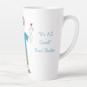 'Slooky' - "Tout va bien !" Tasse latte