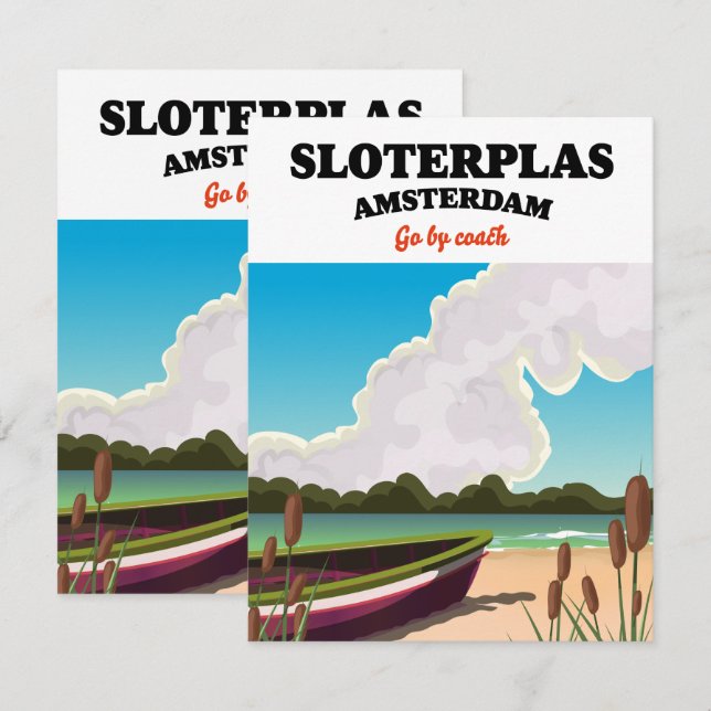 Sloterplas Amsterdam  (Devant / Derrière)