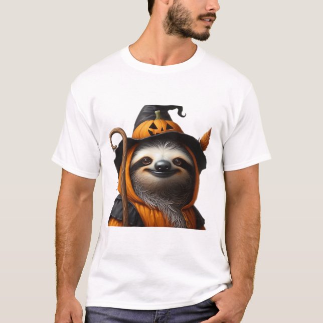 Sloth Halloween Classic T-Shirt (Devant)
