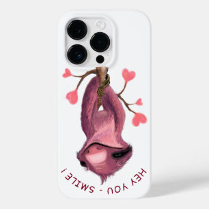 Sloth romantique - Coque sourire coque iphone
