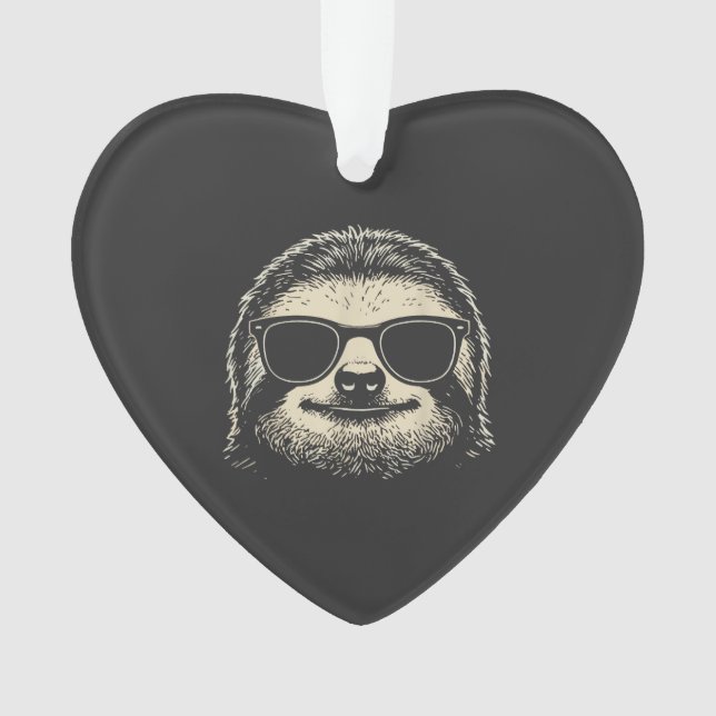 Sloth Wearing Sunglasses Graphic Sloth Shirt Men W (devant)