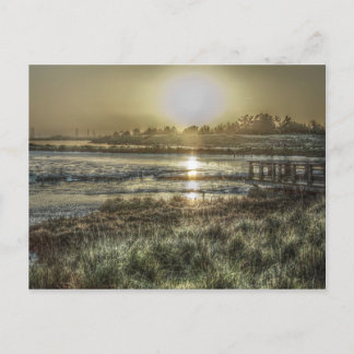 Slough at Dawn carte postale
