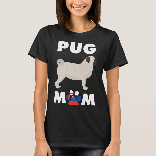 Slovakian Chien Carlin Maman Essential T-Shirt 774 (Devant)