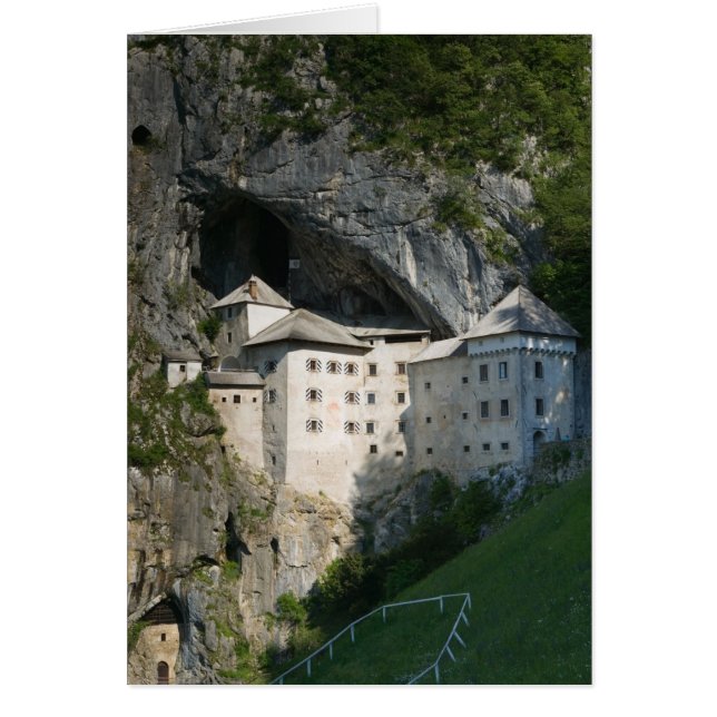 SLOVENIA, RANJSKA, Château de Predjama : 16ème (Devant)