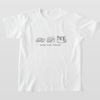 Slow and Steady Kids T-Shirt