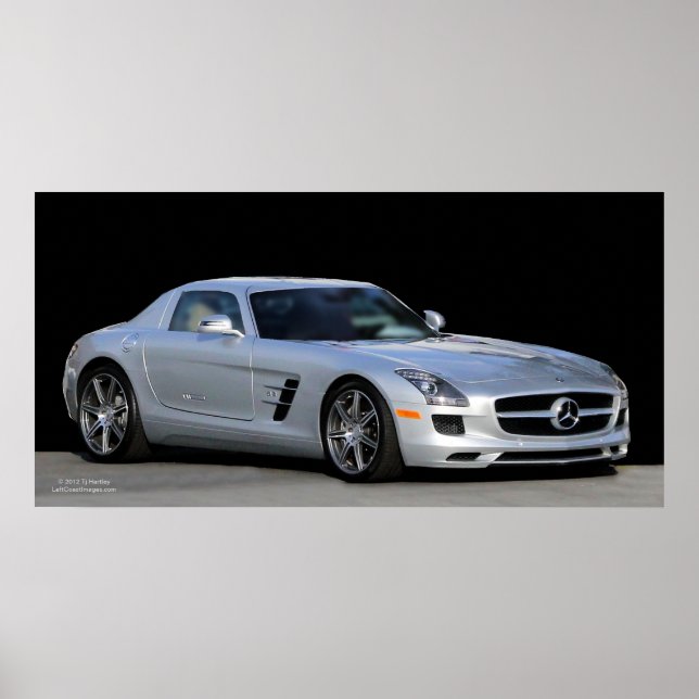 SLS AMG COUPE POSTER (Devant)