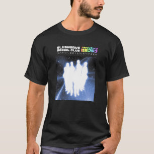 Slushwave Social Club People Logo et T-shirt texte
