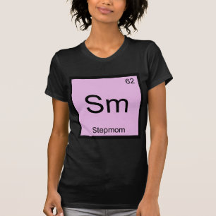 Sm - Belle-mère T-shirt drôle avec symbole d'éléme