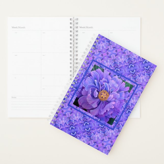 Sm Planner Lavender Peony (Devant avec enveloppe)