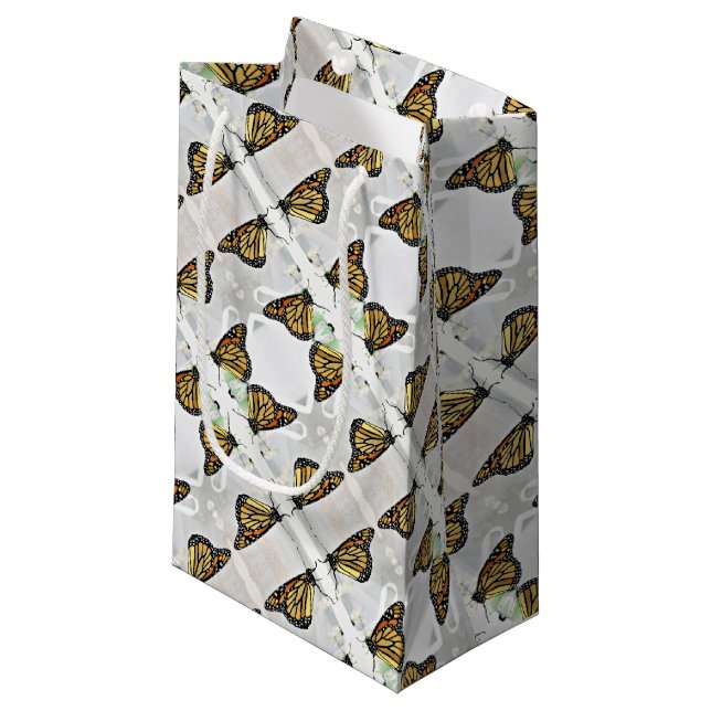 Sm Sac Cadeau Monarque treillis (Devant Angle)