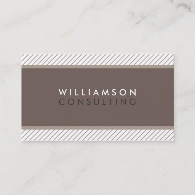 SMART CARTE DE VISITE :: moderne simple et tendanc (Devant)