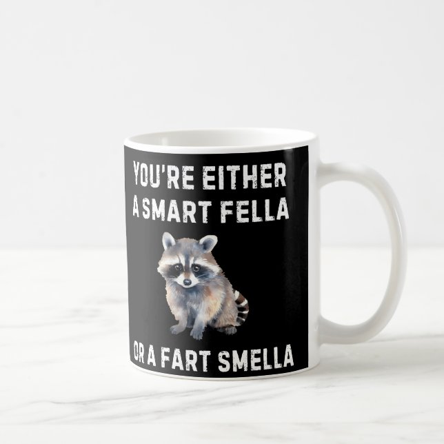 Smart Fella Fart Smella Mug - Funny Coffee Mug (Droite)