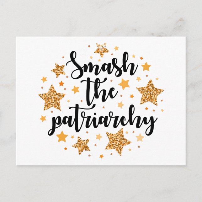 Smash Le Patriarcat ! Carte postale (Devant)