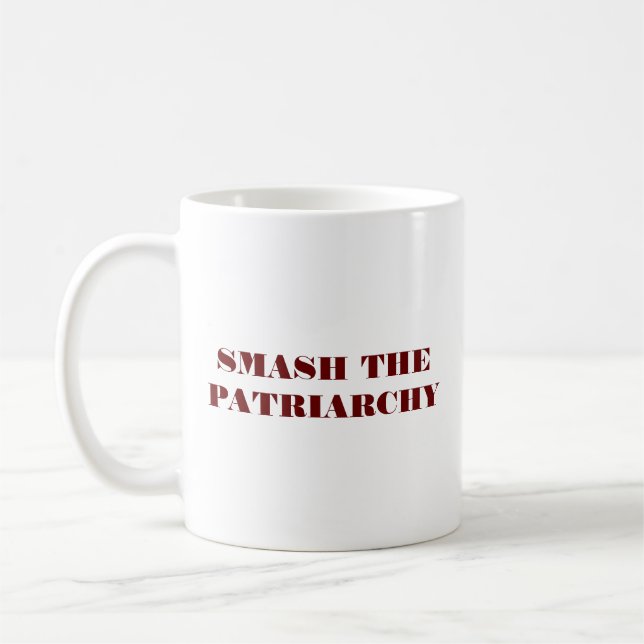 Smash the Patriarchy Mug (Gauche)