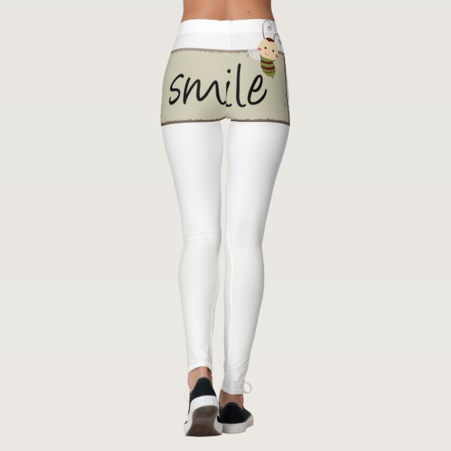 Smile Bumblebee Leggings (Dos)