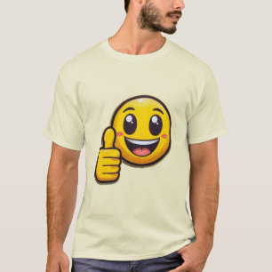 Smile Emoji Nouveau t-shirt design unisex