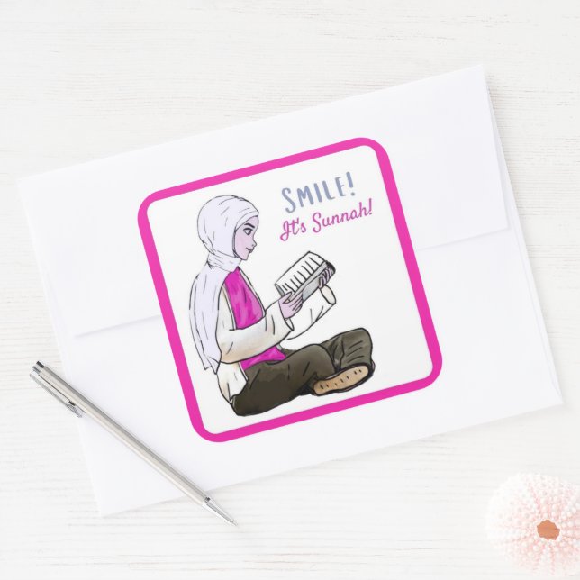 Smile It's Sunnah - Stickers (Enveloppe)