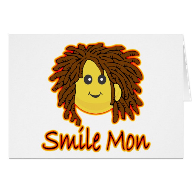 Smile Mon Feu Rasta Visage (Devant horizontal)