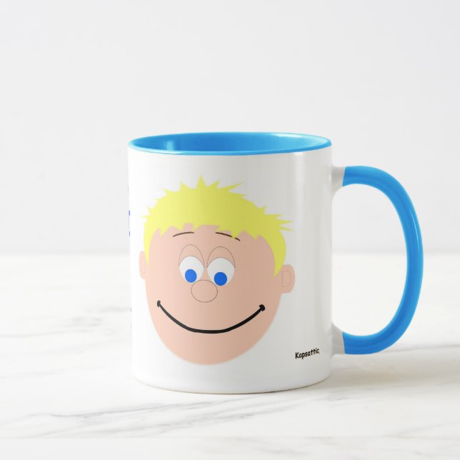 Smile Mugs Blonde Boy Blue Eyed (Droite)