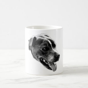 Smile Smile Pitbull Mix Portrait Mug