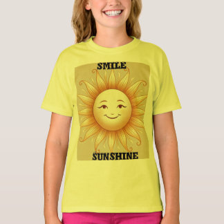 Smile Sunshine - Cute Happy Sun T-shirt