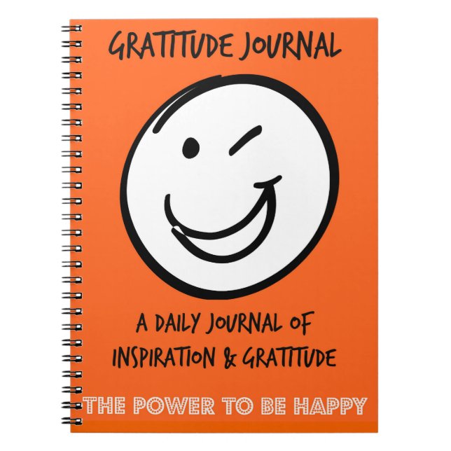 SMILEY FACE GRATITUDE JOURNAL (Devant)