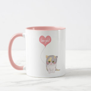 Smitten Kitten 'Love you' Tasse de la Saint-Valent