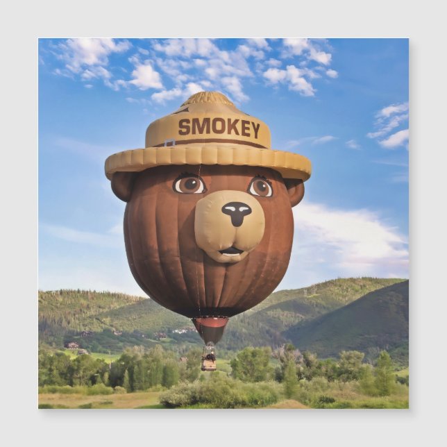 Smokey Bear in Colorado (Devant)