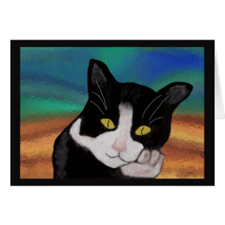 Smoking les cartes de chat