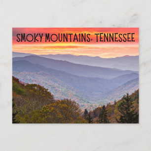 Smoky Mountains Tennessee Carte postale Souvenir