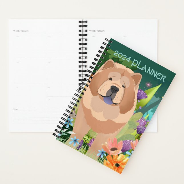 SMOOTH CHOW 2024 personnaliser quotidienne du plan (Devant avec enveloppe)