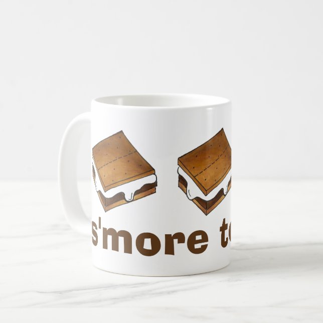 S'more To Love Campfire S'mores Foodie Camp Mug (Devant gauche)