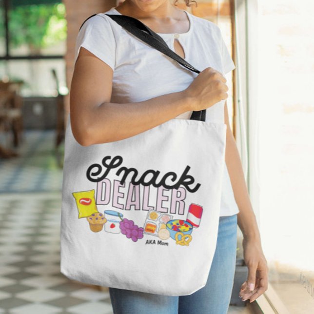 Snack Dealer Maman Vie Sac fourre-tout amusant (Créateur téléchargé)
