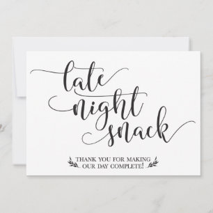 Snacks de fin de nuit Symbole préféré