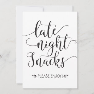 Snacks de fin de nuit Symbole préféré