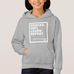 Snacks FLVS. WiFi. Apprenez. Recommencer. Sweat -