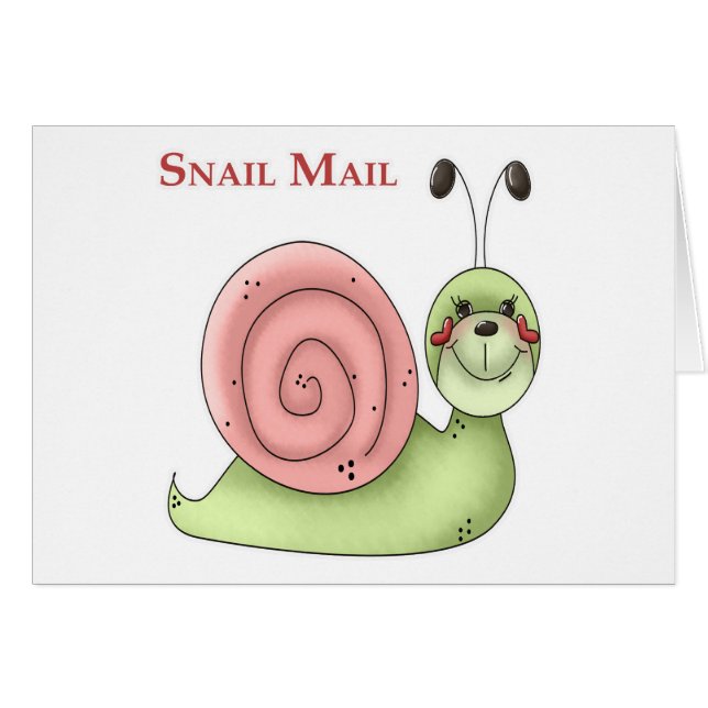 Snail mail (Devant horizontal)
