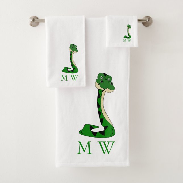 Snake Design Monogrammed (En situation)