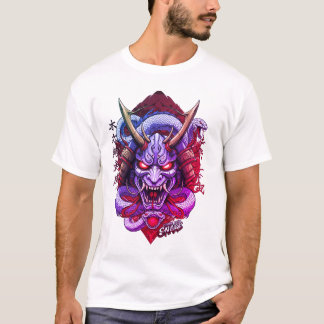 Snake-Eyed Monster Face T-Shirt  