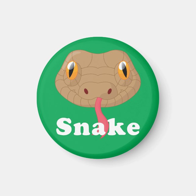 Snake frigo cuisine magnet maison (Devant)