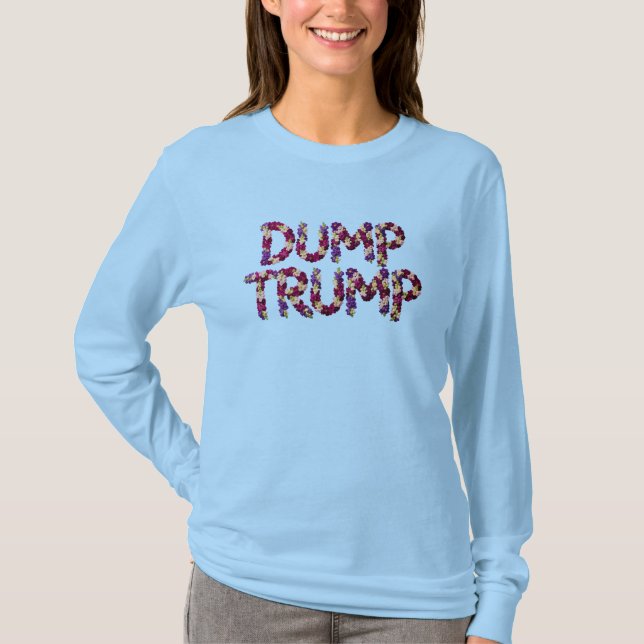 Snapdragon Dump Trump Women's T-Shirt (Devant)