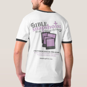 SNAPSHOTS BIBLES : T-shirt Challenge de lecture de