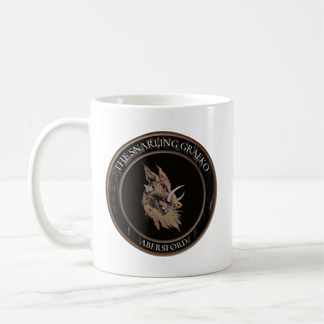 Snarling Graeko Classic Mug (Gauche)