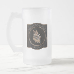 Snarling Graeko Frosted Beer Mug