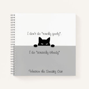 Sneaky Cat Touchy Feely Carnet