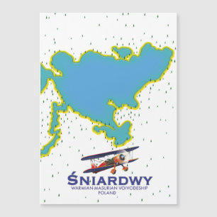 Śniardwy, Voïvodie de Varmie-Mazurie, carte de Pol