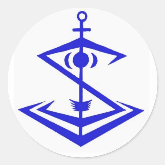 Snipentologie emblème autocollant (Devant)