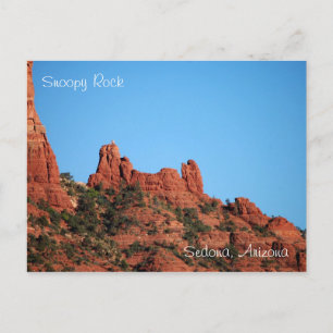 Snoopy Rock : Carte postale Sedona, Arizona