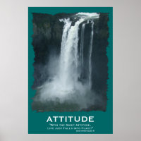 Snoqualmie Cascade ATTITUDE Motivation Poster